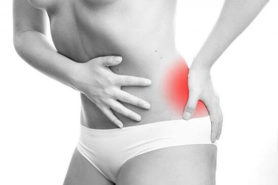bolovi u donjem dijelu leđa zbog ženskih bolesti
