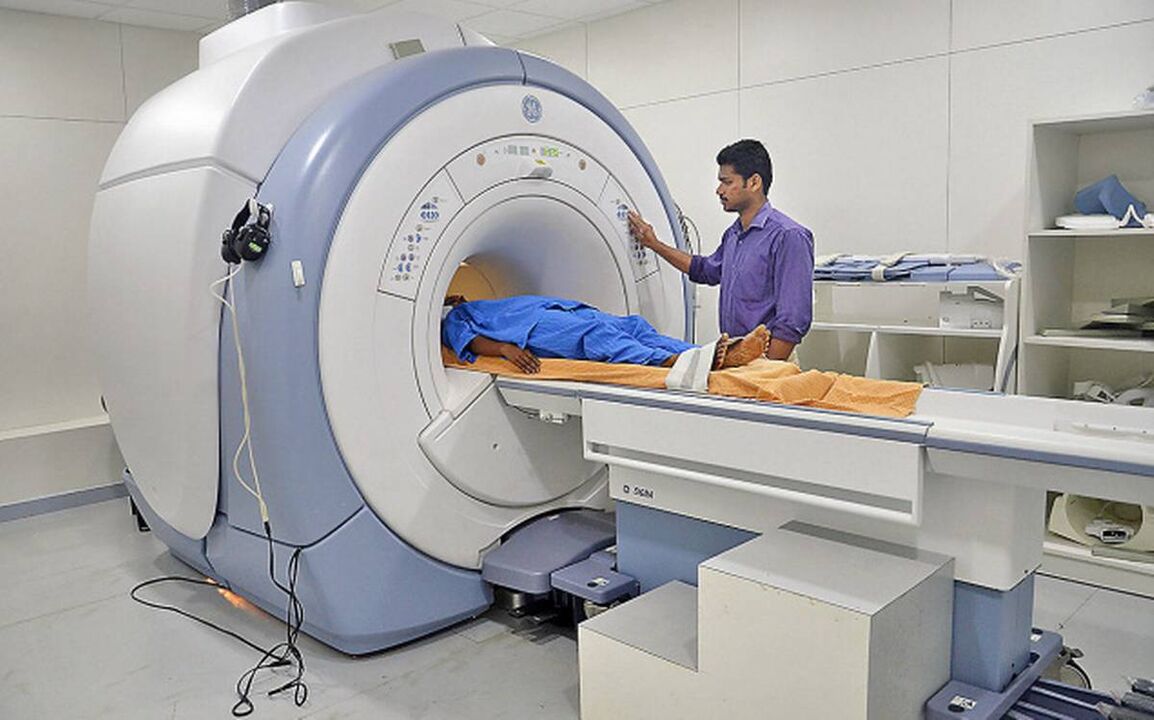 MRI dijagnoza torakalne osteohondroze